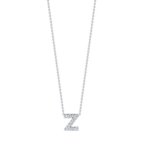 Tiny Treasures Diamond Love Letter Necklace - 1