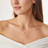 Tiny Treasures Diamond Love Letter 'L' Necklace in 18K Yellow Gold - 3