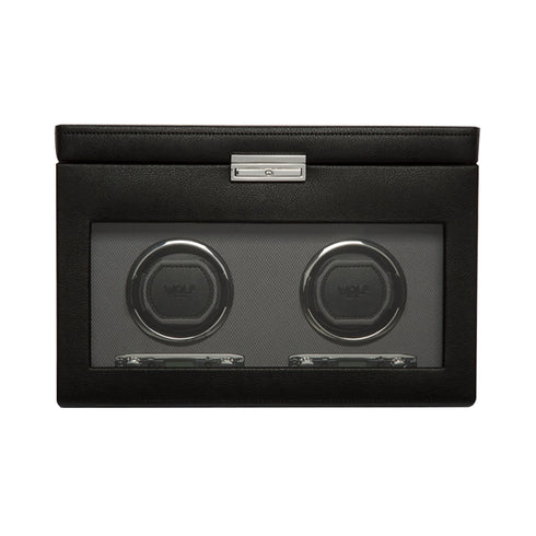 Viceroy Double Watch Winder with Storage by WOLF - 1