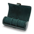 British Racing Green Triple Watch Roll by Wolf - 2