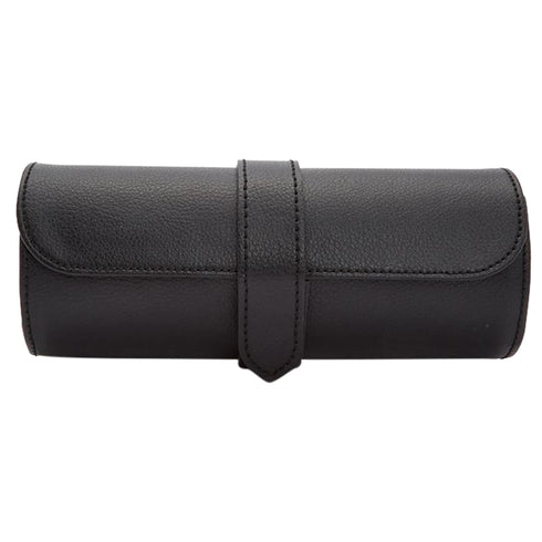 Roadster Triple Watch Roll in Pebble Vegan Leather - 2