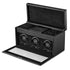 Triple Watch Winder with Storage - British Racing Black Collection - 3