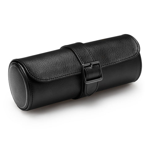 British Racing Black Triple Watch Roll With Capsule by WOLF - 3