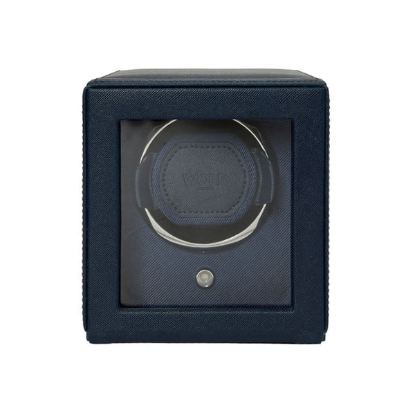 Cub Tutti Fruitti Single Watch Winder with Cover in Blue - 1