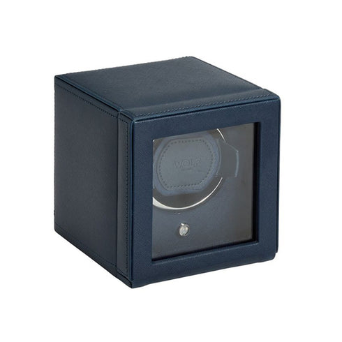 Cub Tutti Fruitti Single Watch Winder with Cover in Blue - 2