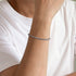 Classic 4mm Sterling Silver Round Box Chain Bracelet - 4