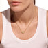 Menottes Din Van R10 Necklace in 18K Yellow Gold with Diamonds - 3