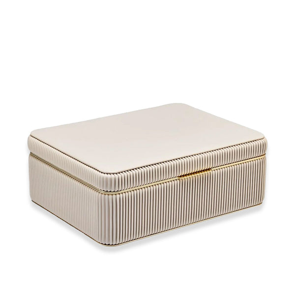 Bella Large Jewelry Box in Vegan Leather - 2