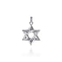 Contemporary Sterling Silver Star of David Pendant - 2