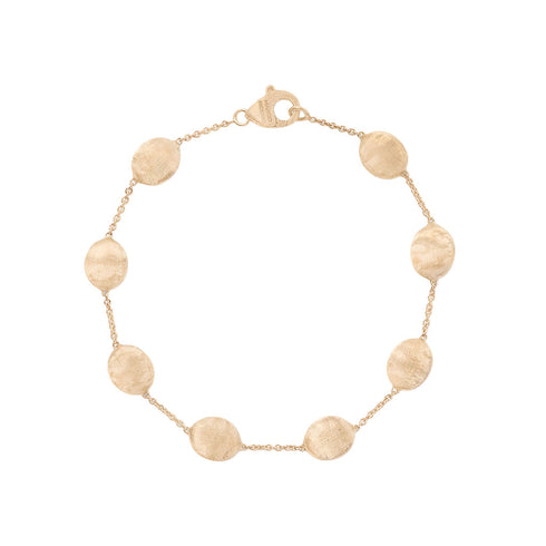 Siviglia 18K Yellow Gold Large Bean Bracelet - 1