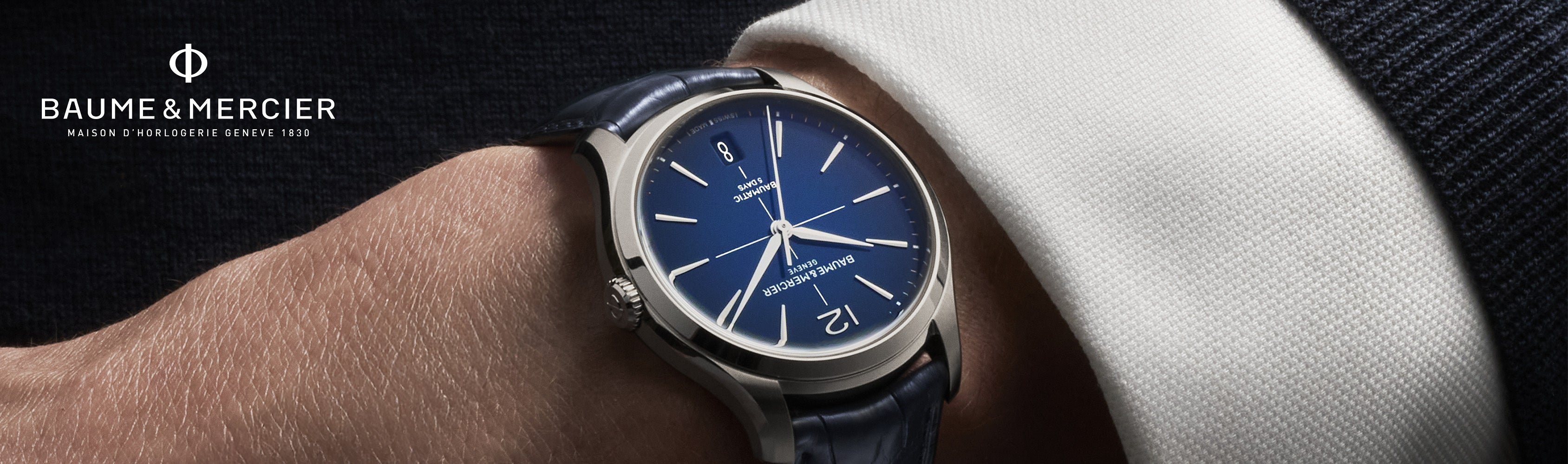 Baume & Mercier Watches banner image