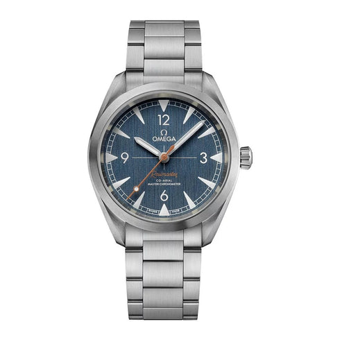 Railmaster Co-Axial Master Chronometer 40mm Blue Dial Watch - 1