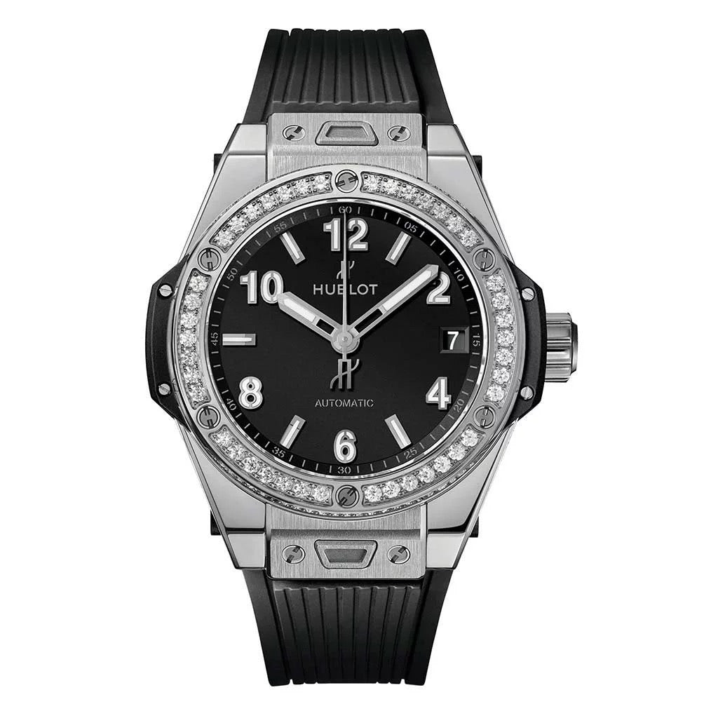 Big Bang One Click 39mm Steel Diamonds