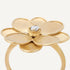 Petali Collection Full Pave Medium Flower Ring - 3
