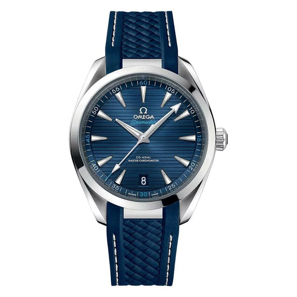 Seamaster Aqua Terra 150M Co-Axial Master Chronometer 41Blue Dial And Strap Watch - 1