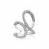 Loop By-Pass Split Shank Diamond Ring - 2