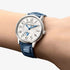 Rendez Vous Classic Night And Day on Blue Alligator Strap Watch - 2