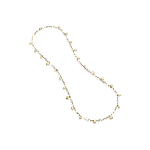 Jaipur Collection Engraved And Polished Charm Long Necklace - 1