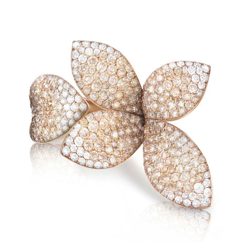 Giardini Segreti Champagne Diamond Ring - 1