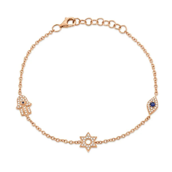 Hamsa Star Eye Bracelet - 1