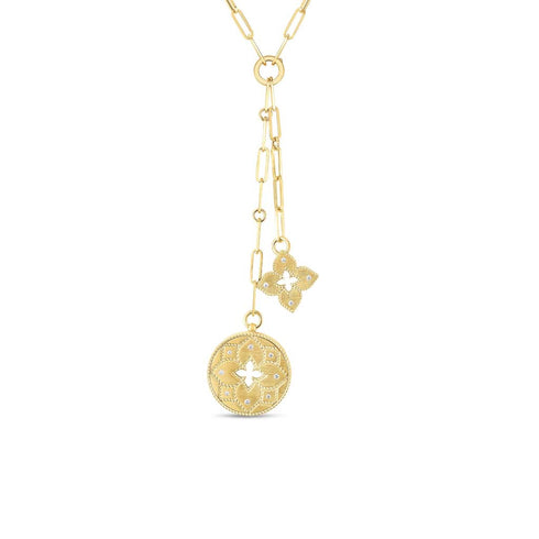 Venetian Princess Double Medallion Necklace - 1