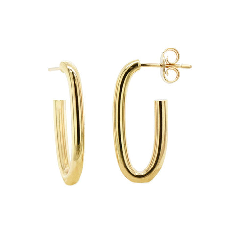 Hoop 1in Earrings - 1
