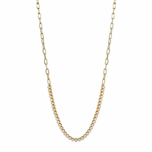 Tennis Diamond Necklace 0.95ct - 1