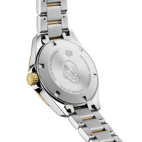 Aquaracer 300M Steel And Gold Quartz Watch - 2