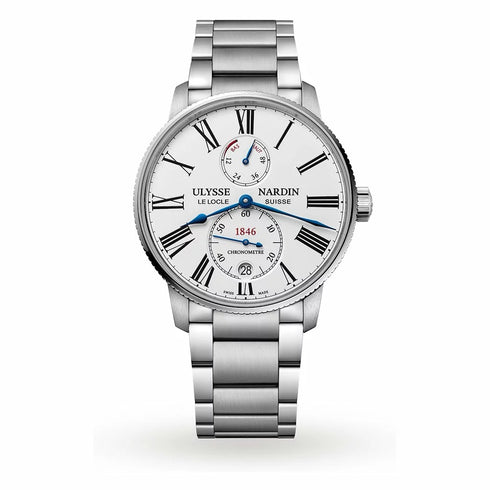 Marine Torpilleur 42mm Stainless Steel Watch - 1