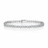 Shared Prong Oval Diamond Bracelet - 3