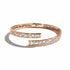 By-Pass Wrap Prong Multi Shape Diamond Bangle - 3