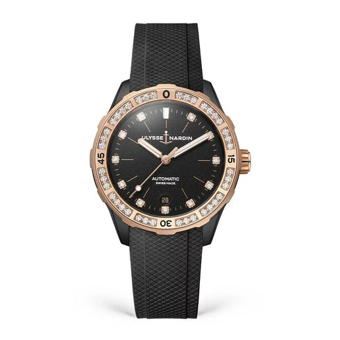 Diver 39mm DLC Titanium Watch - 1
