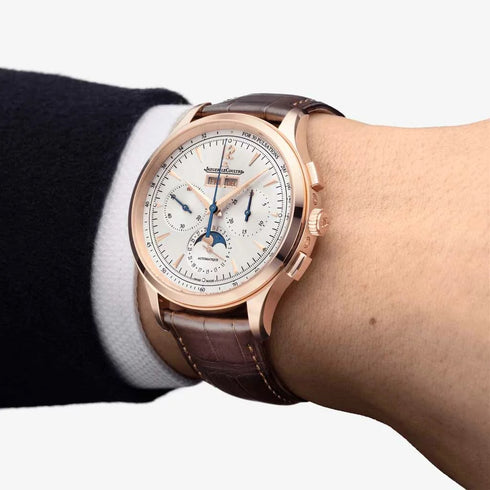 Master Control Chronograph Calendar In Pink Gold Watch - 2