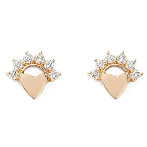 Love Studs Small Size (Pair) Earrings - 2