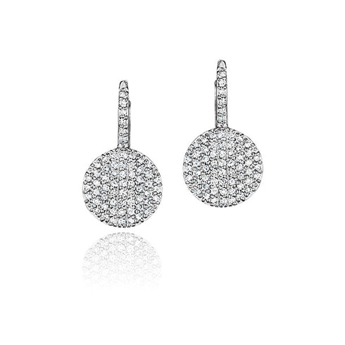 Petite Infinity Leverback Earrings - 2