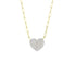Mini Infinity Heart Necklace - 1