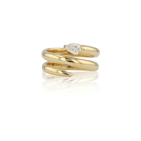 Triple Wrap Tip to Tail Ring - 1