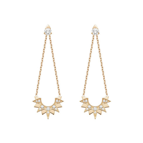 Piaget Sunlight Sunlight Dangle 48mm Diamond Earrings - 1