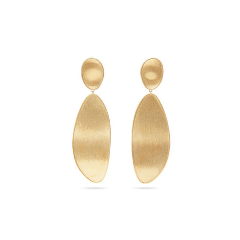 Lunaria Elongated Double Drop Earrings - 1