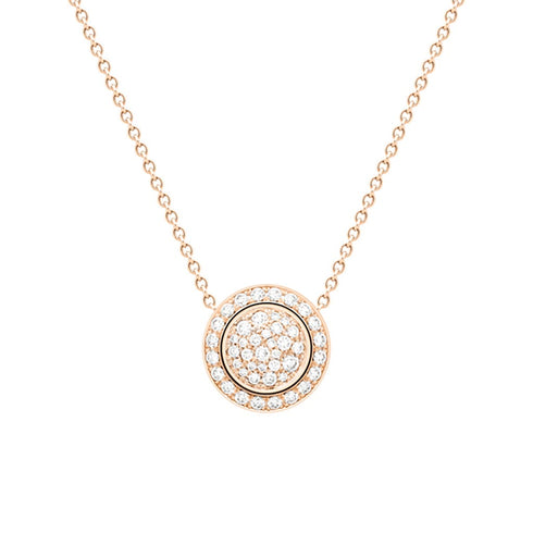 Possession Flipping Halo Diamond Pendant - 1
