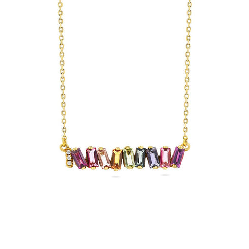 Multi-Stone Pendant - 1