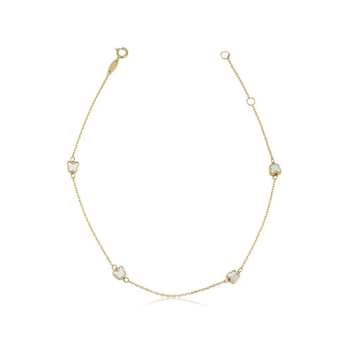 Pearl Butterfly Station Anklet - 1