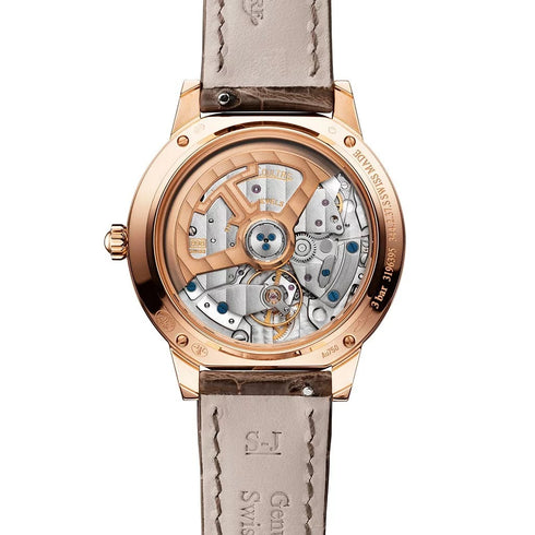 Pink Gold Ladies Automatic Rendez-Vous Night &amp; Day Medium Watch - 2