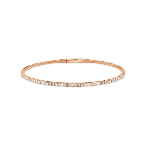 Flexible Diamond Bangle 0.95ctw - 1