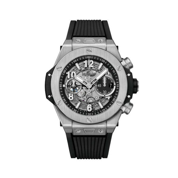 ★ ONE BRILLIANT★ SaanviOB540Leopard 5009362795 Big Bang Unico Titanium Watch
