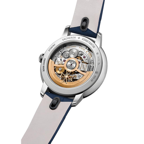 Patrimony 18k White Gold Bezel with Diamonds Watch - 3