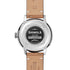 Mens Watch Midnight Blue Dial British Tan Leather Strap The Traveler Subsecond 42mm Watch - 3