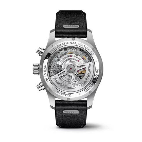 Black Calfskin Big Pilot's Watch Chronograph 41 Watch - 2