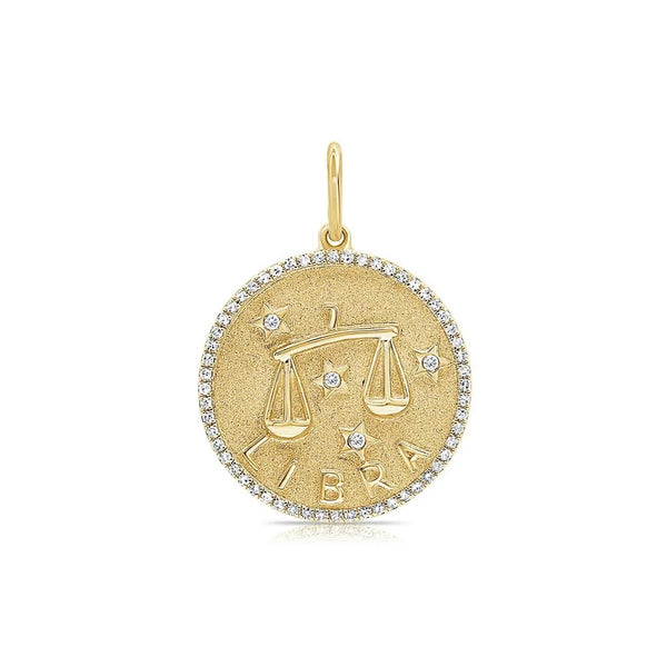 Diamond Zodiac Charm -Libra - 1