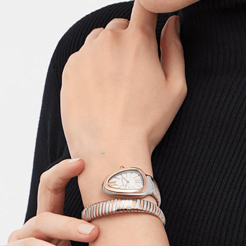 Serpenti Tubogas Two-Tone Wrap Watch - 2